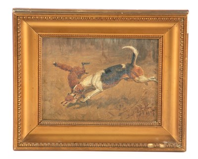 Lot 621 - BASIL NIGHTINGALE 1864-1940. OIL ON CANVAS....