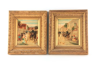 Lot 628 - LOUISE VERNANCHET. A PAIR OF 19TH CENTURY...