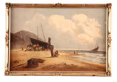 Lot 636 - THOMAS MORRIS ASH. A 19TH CENTURY OIL ON...