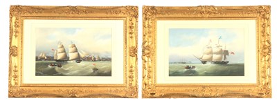 Lot 775 - A PAIR OF 19TH CENTURY WATERCOLOUR AND GOUACHE...