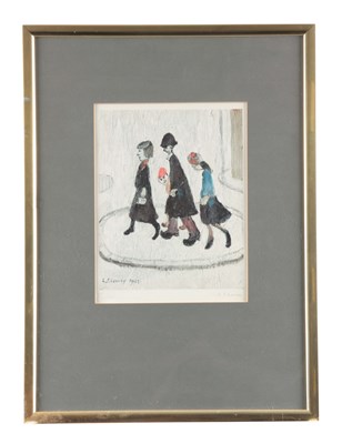 Lot 662 - LAURENCE STEPHEN LOWRY. ARR - SIGNED PRINT...