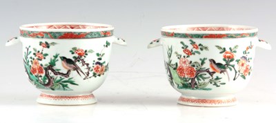 Lot 73 - A PAIR OF 18TH/19THCENTURY CHINESE FAMILLE...