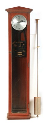 Lot 755 - A SYNCHRONOME ELECTRIC MASTER CLOCK in a...