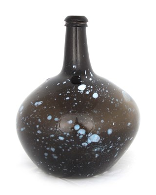 Lot 8 - A 19TH CENTURY GLOBULAR NAILSEA ONION BOTTLE...