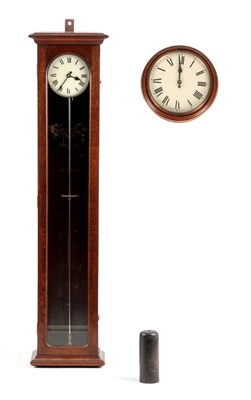 Lot 809 - GILLETT & JOHNSTON ELECTRIC MASTER CLOCK WITH...