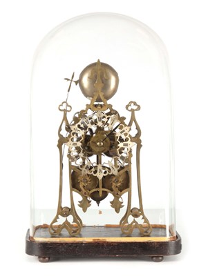 Lot 819 - A LATE 19TH CENTURY DOUBLE FUSEE SKELETON...