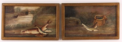 Lot 405 - A PAIR OF 19th CENTURY OILS ON BOARD...