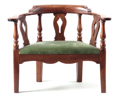 Lot 917 - AN UNUSUALLY LARGE 18TH CENTURY BISHOPS THRONE...