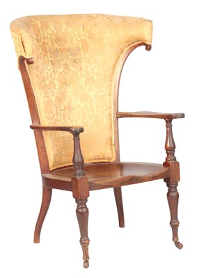 Lot 926 - AN EARLY 20TH CENTURY LIBERTIES STYLE ARMCHAIR...