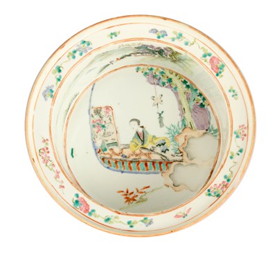 Lot 101 - A 19TH CENTURY CHINESE PORCELAIN FAMILLE VERTE...