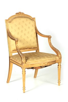 Lot 1015 - A GEORGE III CHIPPENDALE STYLE CARVED GILTWOOD...