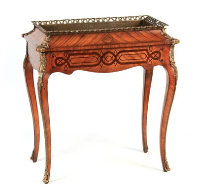 Lot 1074 - A GOOD 19TH CENTURY FRENCH WALNUT AND...