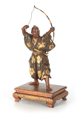 Lot 146 - A FINE LATE 19TH CENTURY MEIJI JAPANESE GOLD...