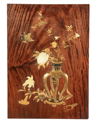 Lot 217 - A 19TH CENTURY CHINESE RELIEF WORK HARDWOOD...