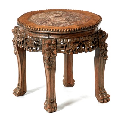 Lot 233 - A 19TH CENTURY CHINESE JARDINIERE STAND with...