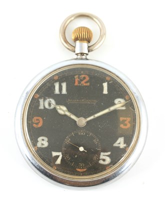 Lot 278 - A WWII MILITARY ISSUE JAEGER-LECOULTRE OPEN...