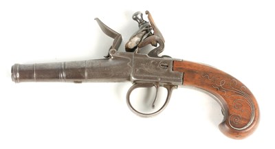 Lot 411 - T. RICHARDS AN EARLY 18TH CENTURY FLINTLOCK...