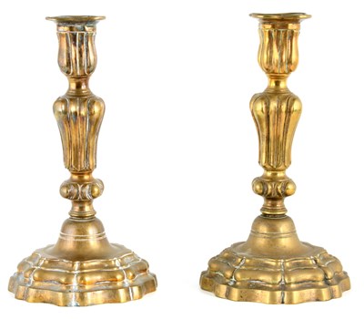 Lot 478 - A PAIR OF 19TH CENTURY FRENCH GILT OROMLU...