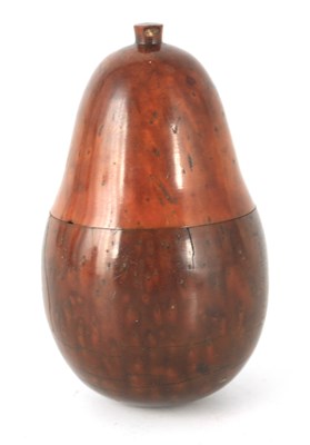 Lot 595 - A 19TH CENTURY COQUILLA NUT NUTMEG GRATER...