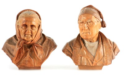 Lot 622 - HANS HUGGLER A PAIR OF EARLY 20TH CENTURY...