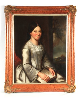 Lot 704 - J. THOMPSON A MID 19TH CENTURY OIL ON CANVAS...