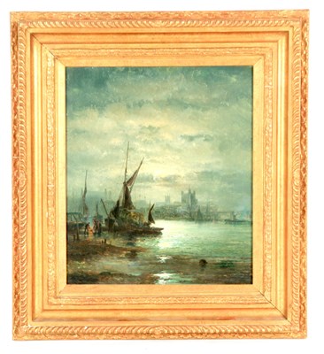 Lot 718 - WILLIAM THORNLEY A 19TH CENTURY OIL ON CANVAS...