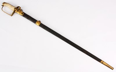 Lot 374 - AN EARLY 19th CENTURY OFFICERS SWORD FOR THE...