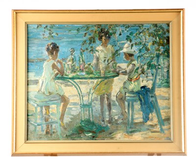 Lot 723 - ATT TO DOROTHEA SHARPE (1874 - 1955) OIL ON...