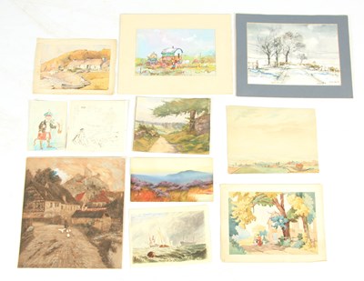 Lot 749 - A COLLECTION OF TEN EARLY 20TH CENTURY AND...