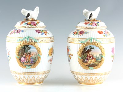 Lot 76 - A FINE PAIR OF LATE 19TH CENTURY BERLIN...