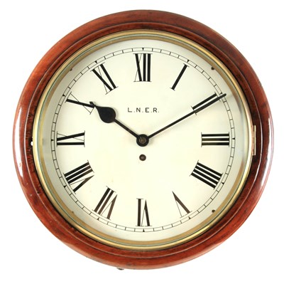 Lot 890 - A LATE 19TH CENTURY 14" DIAL FUSEE WALL CLOCK...