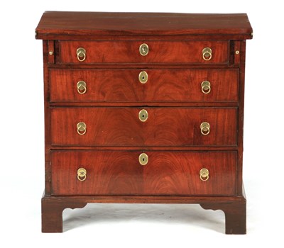 Lot 982 - AN EARLY 18TH CENTURY WALNUT BACHELORS CHEST...