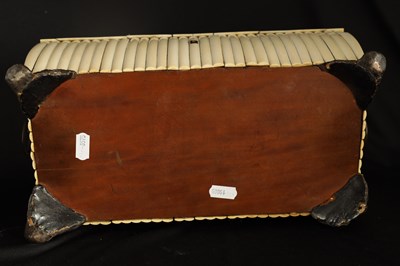 Lot 1002 - A REGENCY ANGLO-INDIAN IVORY AND SANDALWOOD...