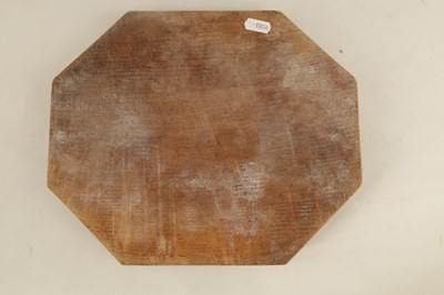 Lot 1026 - A ROBERT 'MOUSEMAN' THOMPSON OAK BREADBOARD...