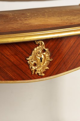 Lot 1062 - A LATE 19TH CENTURY FRENCH KINGWOOD AND ORMOLU...