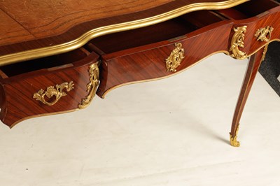 Lot 1062 - A LATE 19TH CENTURY FRENCH KINGWOOD AND ORMOLU...