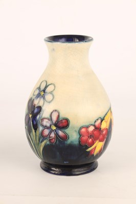Lot 119 - A 1930S/40S MOORCROFT BALUSTER VASE decorated...