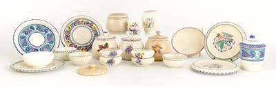 Lot 265 - A SUNDRY COLLECTION OF POOLE POTTERY FLORAL...
