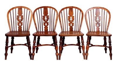 Lot 764 - A SET OF FOUR EARLY 19TH CENTURY...