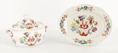 Lot 297 - A LATE 18TH CENTURY DOCCIA PORCELAIN TUREEN,...