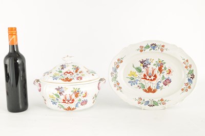 Lot 297 - A LATE 18TH CENTURY DOCCIA PORCELAIN TUREEN,...