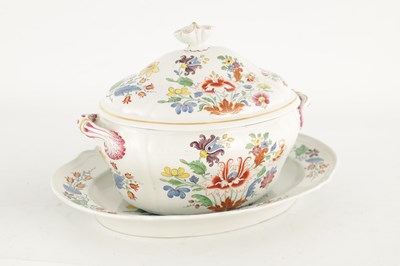 Lot 297 - A LATE 18TH CENTURY DOCCIA PORCELAIN TUREEN,...