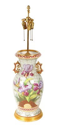 Lot 314 - A LATE 19TH CENTURY FRENCH PORCELAIN VASE...