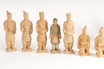 Lot 277 - A SET OF 12 20TH CENTURY CHINESE FIGURES...