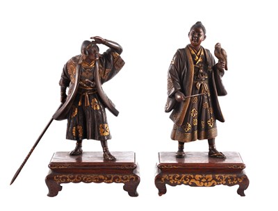 Lot 445 - A FINE QUALITY PAIR OF JAPANESE MEIJI PERIOD...