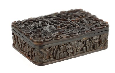 Lot 464 - A FINE 19TH CENTURY CHINESE CANTON CARVED...