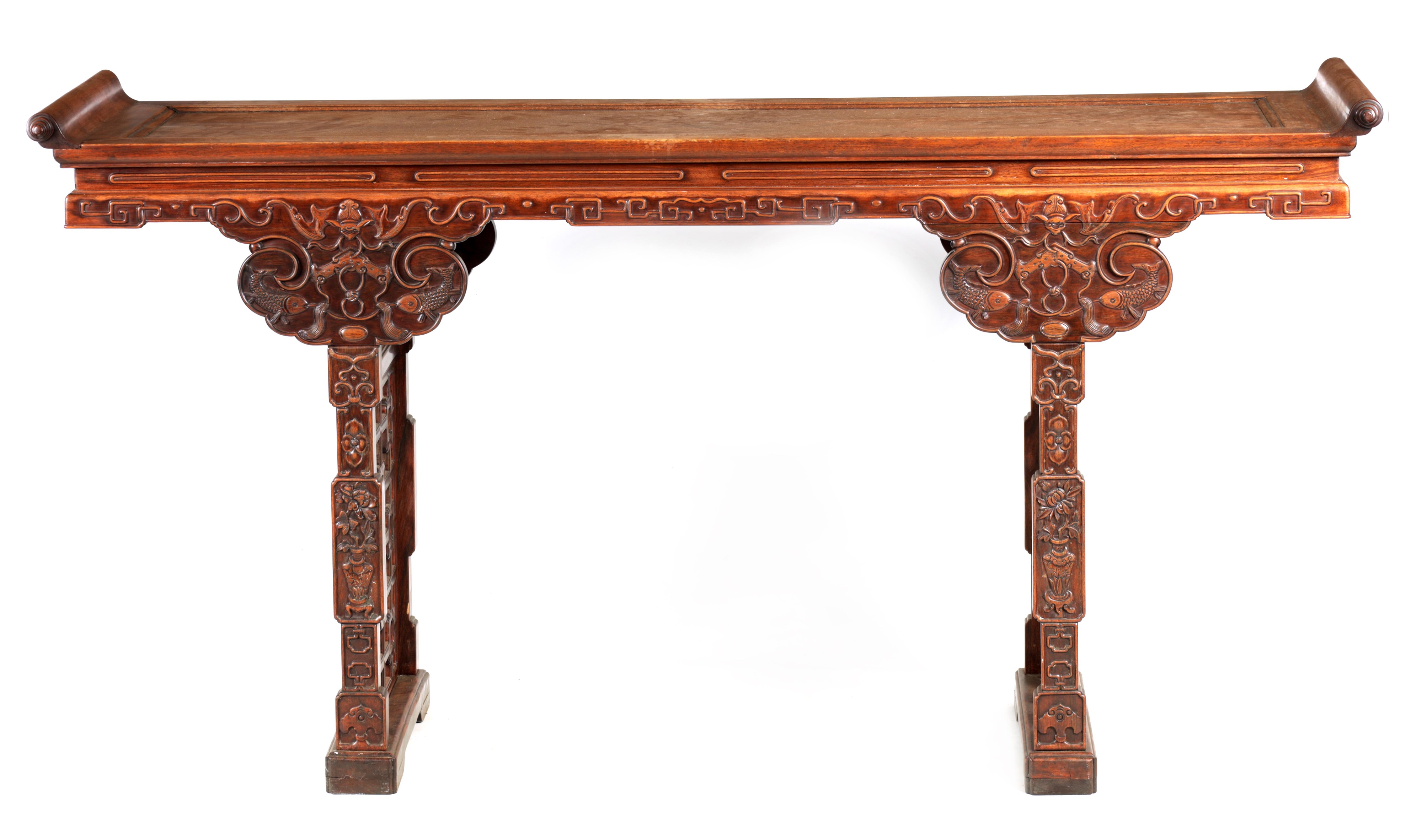 Lot 478 - A 19TH CENTURY CHINESE HUANG HUA LI WOOD