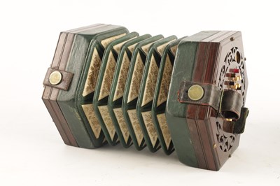 Lot 562 - A MID 19TH CENTURY WHEATSTONE CONCERTINA...