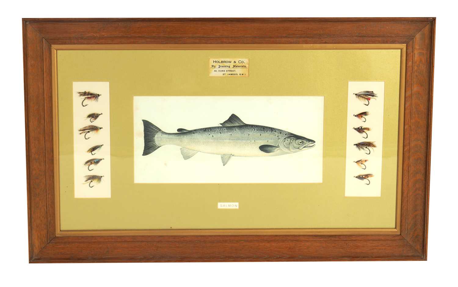 Lot 632 AN EDWARDIAN FLY FISHING SHOP DISPLAY FOR