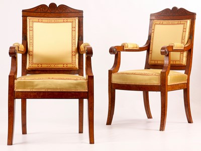 Lot 828 - A FINE PAIR OF EARLY 19TH CENTURY CONTINENTAL...